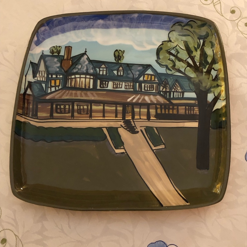 Loyola University Maryland Humanities Center Decorative Plate Ceramic Rare